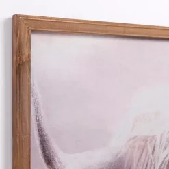 Kirklands Home Felt Highland Cow Framed Art Print Gray Clearance