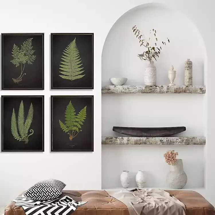 Kirklands Home Fern Framed Art Prints, Set of 4 Discount