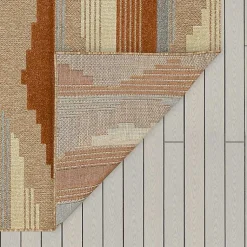 Kirklands Home Fernandina Outdoor Area Rug, 7x10 Brown Online