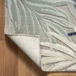 Kirklands Home Ferns and Palms Indoor/Outdoor Area Rug, 7x9