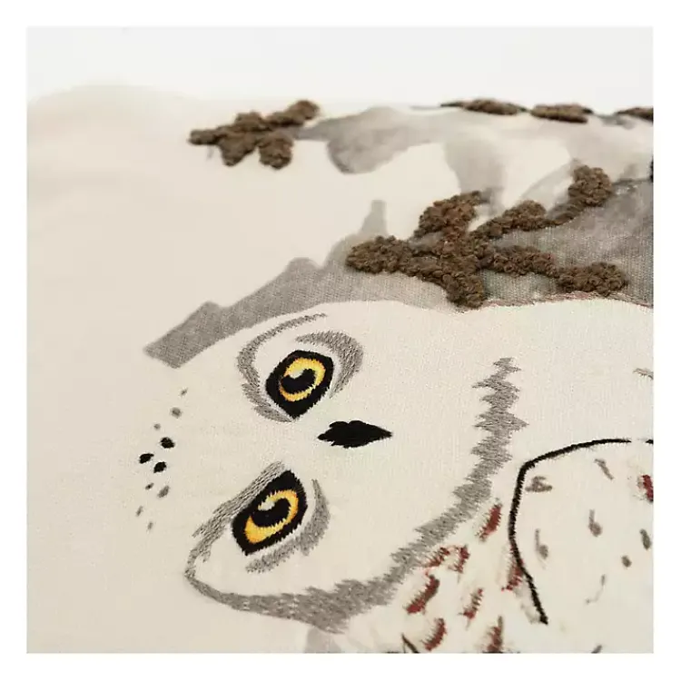 Pillows>Kirklands Home Festive Owl Christmas Throw Pillow