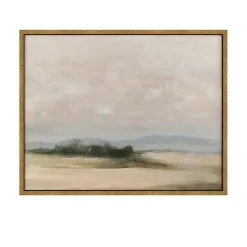 Kirklands Home Field in Summer I Framed Canvas Art Print Gray Best