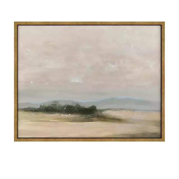 Kirklands Home Field in Summer I Framed Canvas Art Print Gray Best