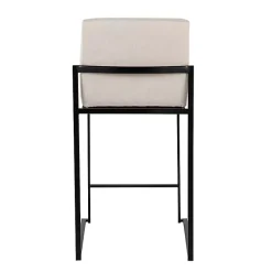 Kirklands Home Fiji Beige Upholstered Counter Stools, Set of 3 Tan Online