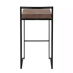 Kirklands Home Fiji Stackable Bar Stools, Set of 2 Brown Hot