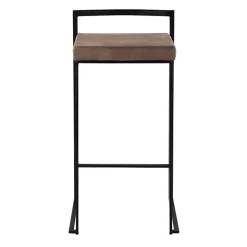 Kirklands Home Fiji Stackable Bar Stools, Set of 2 Brown Hot