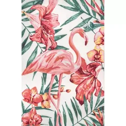 Kirklands Home Flamingo Leaf Indoor/Outdoor Area Rug, 8x10 Online