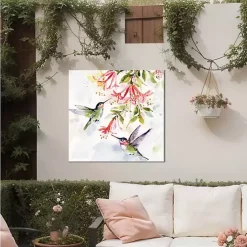Kirklands Home Flit and Flitter Outdoor Canvas Art Print Clearance