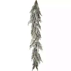 Christmas Arrangements & Garland>Kirklands Home Flocked Norfolk Pine Garland