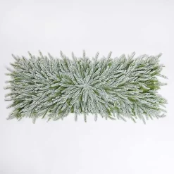Christmas Dining & Entertaining>Kirklands Home Flocked Norfolk Pine Table Topper