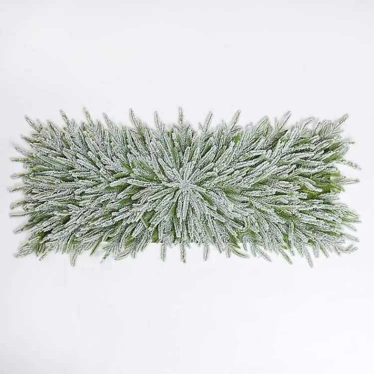 Christmas Dining & Entertaining>Kirklands Home Flocked Norfolk Pine Table Topper