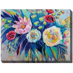 Kirklands Home Floral Array Outdoor Canvas Art Print Best