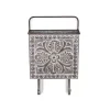 Kirklands Home Floral Embossed Metal Wall Pocket Sale