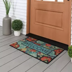 Kirklands Home Floral Ethereal Doormat Multi Sale