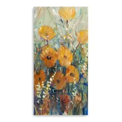 Kirklands Home Floral Expression IV Giclee Canvas Art Print Multi New