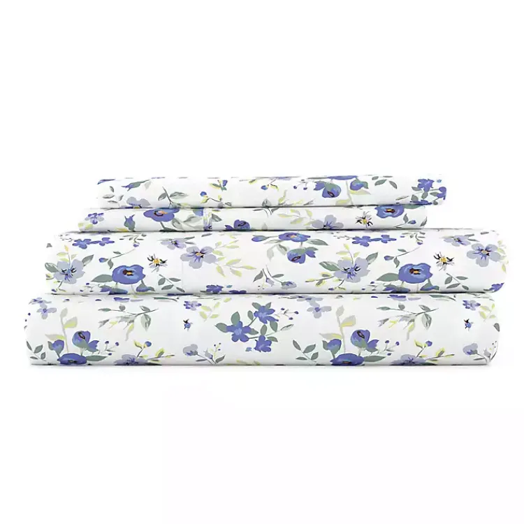 Kirklands Home Floral Farmhouse 4-pc. Full Sheet Set Clearance