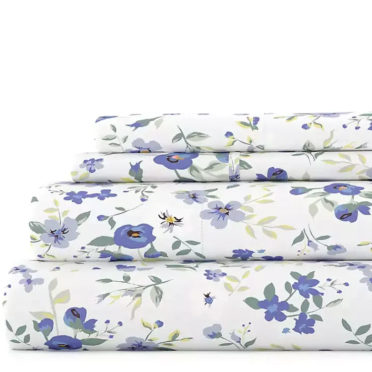 Kirklands Home Floral Farmhouse 4-pc. Full Sheet Set Clearance