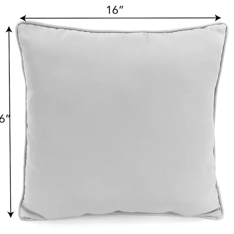 Kirklands Home Floral Find Me on the Patio Outdoor Pillow Clearance