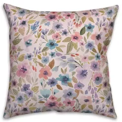 Easter Decorations>Kirklands Home Floral Hoppy Easter Pillow