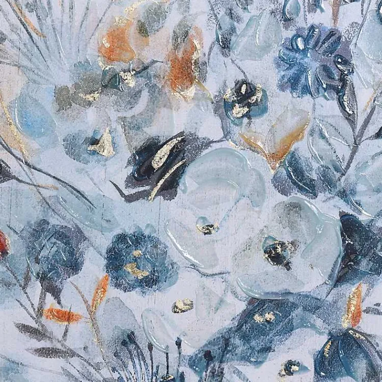 Kirklands Home Floral In A Jar II Framed Wall Art Print Blue Discount