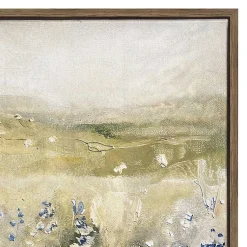 Kirklands Home Floral Meadows Framed Canvas Art Prints, Set of 2 Green Outlet
