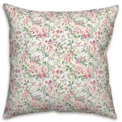 Easter Decorations>Kirklands Home Floral Rabbit Easter Pillow