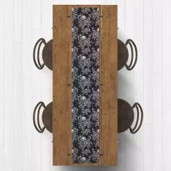 Kirklands Home Floral Skulls Halloween Table Runner Discount