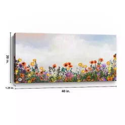 Kirklands Home Floral Superbloom Canvas Art Print Hot