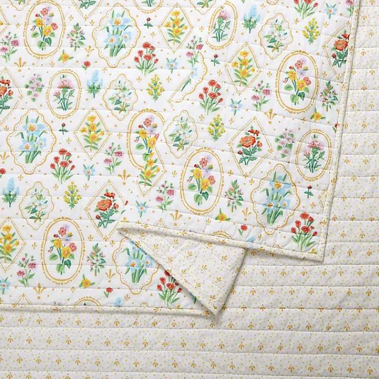 Kirklands Home Floral Wallpaper 3-pc. Full/Queen Quilt Set Online