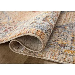Kirklands Home Florence Sunset Medallion Area Rug, 7x10 Sale