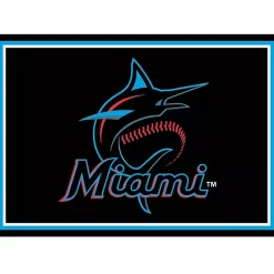 Kirklands Home Florida Marlins Spirit Rug, 3x4 Black Discount