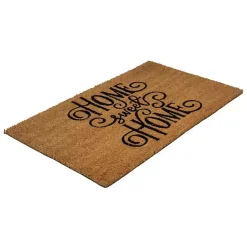 Kirklands Home Flourish Script Home Sweet Home Coir Doormat Clearance