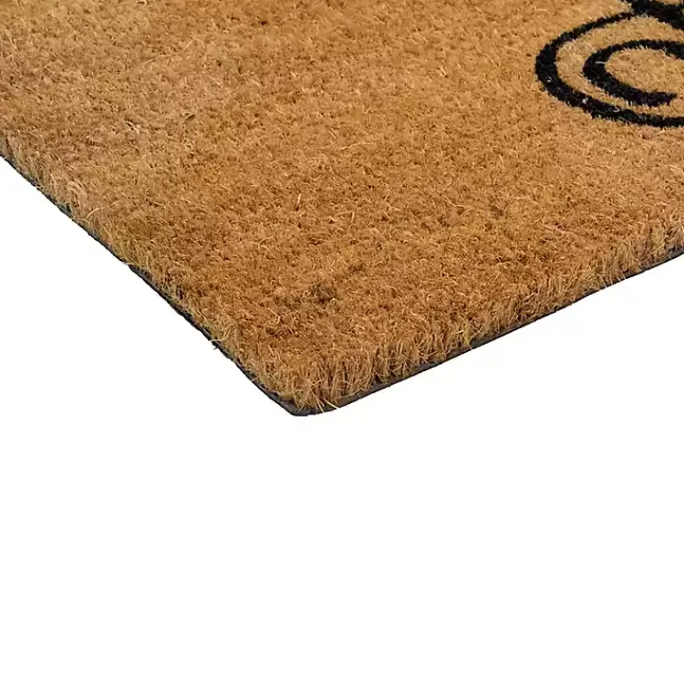 Kirklands Home Flourish Script Home Sweet Home Coir Doormat Clearance
