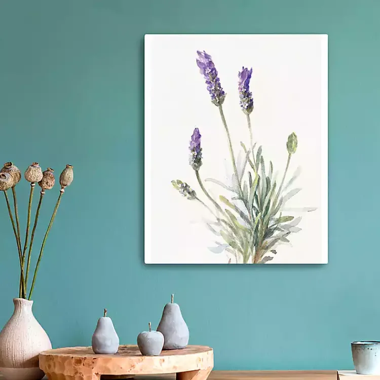 Kirklands Home Floursack Lavender III Linen Canvas Art Print Hot