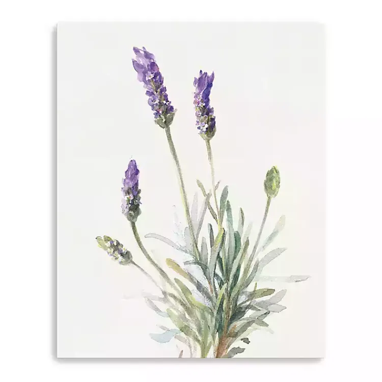 Kirklands Home Floursack Lavender III Linen Canvas Art Print Hot