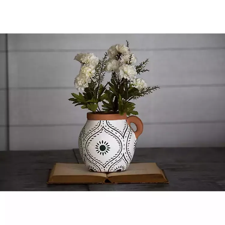 Vases>Kirklands Home Flower Bud Terracotta Decorative Vase