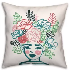 Kirklands Home Flower Crown Outdoor Pillow Online