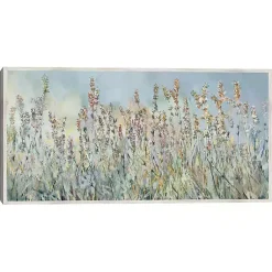 Kirklands Home Flowering Fields Framed Canvas Art Print Discount