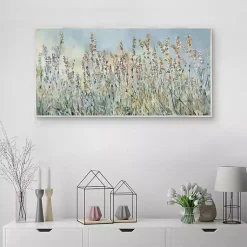 Kirklands Home Flowering Fields Framed Canvas Art Print Discount