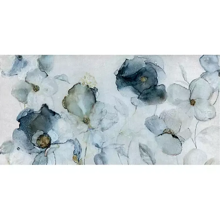 Kirklands Home Flowering Indigo I Canvas Art Print Blue Hot