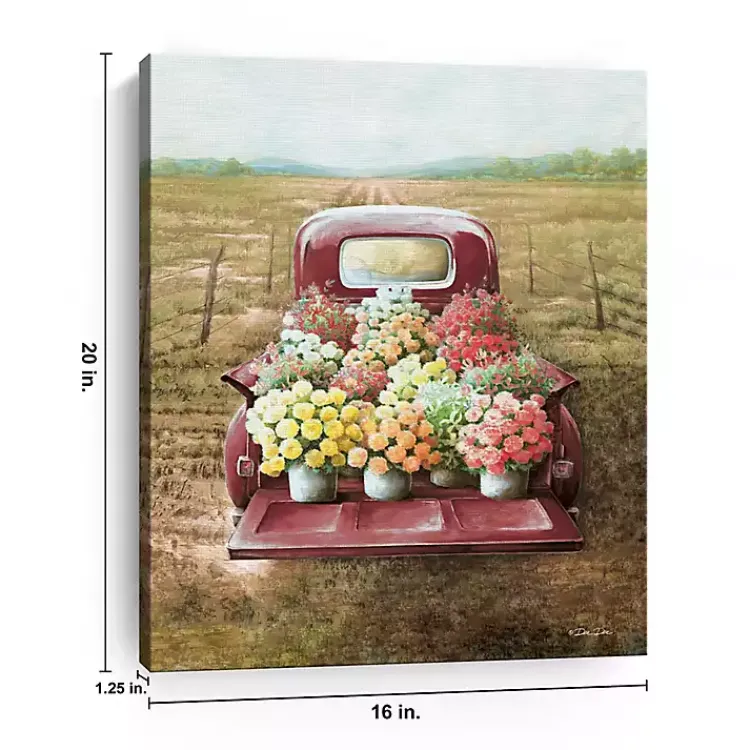 Kirklands Home Flowers for Sale Canvas Art Print Hot