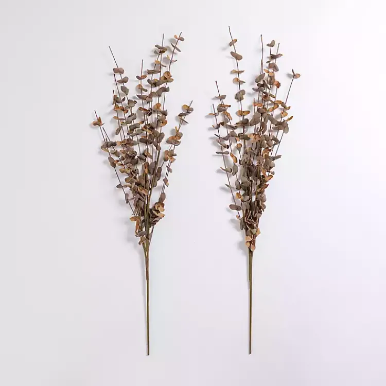 Stems & Bouquets>Kirklands Home Foam Eucalyptus Sprays, Set of 2