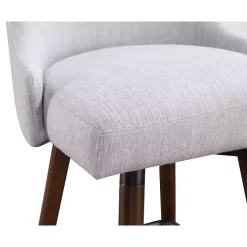 Kirklands Home Fog Mid-Century Modern Swivel Counter Stool Gray Sale