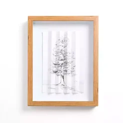 Kirklands Home Folded Paper Tree Framed Art Print White Sale
