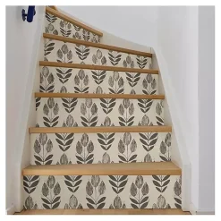 Kirklands Home Folk Tulip Peel and Stick Wallpaper Clearance