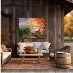 Kirklands Home Fond Memories Outdoor Canvas Art Print Best
