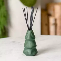 Home Fragrance>Kirklands Home Forest Fir Norfolk Tree Diffuser Set Green