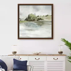 Kirklands Home Forest Look Out Framed Canvas Art Print Sale
