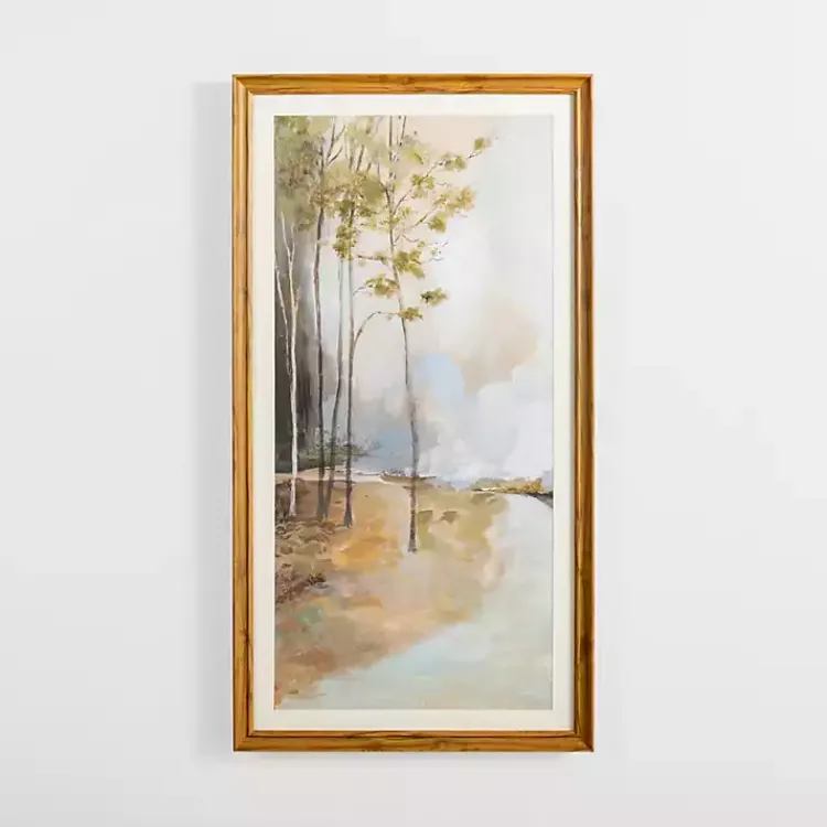 Kirklands Home Forest Path I Framed Art Print Multi Hot
