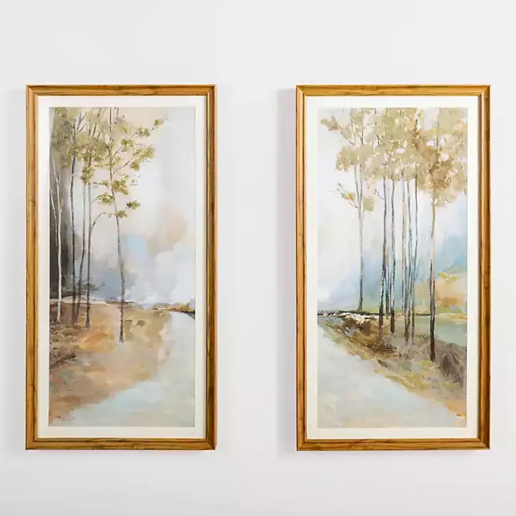 Kirklands Home Forest Path I Framed Art Print Multi Hot